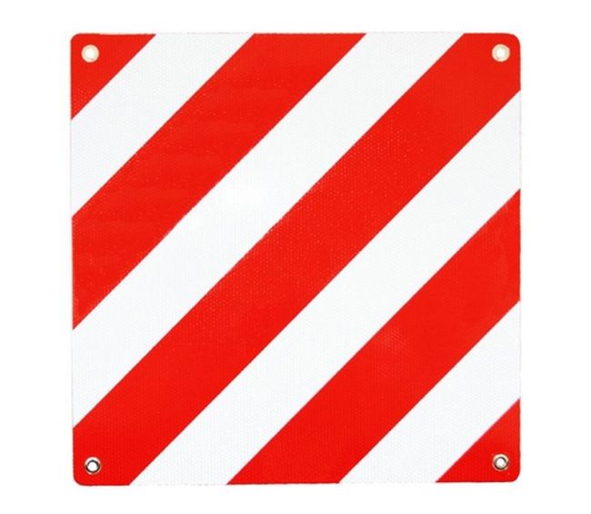 Tablica ostrzegawcza Marking Sign Włochy 50x50 cm aluminium - Haba