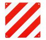 Tablica ostrzegawcza Marking Sign Włochy 50x50 cm aluminium - Haba