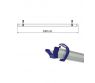 Rynienka bagażnika szyna Rail Strip 180 Blue - Fiamma