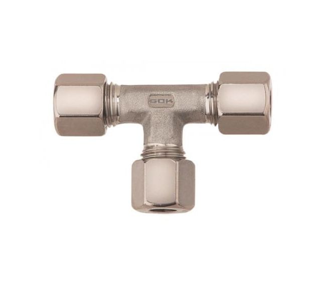 Trójnik RVS 8 x RVS 8 x RVS 8 GOK