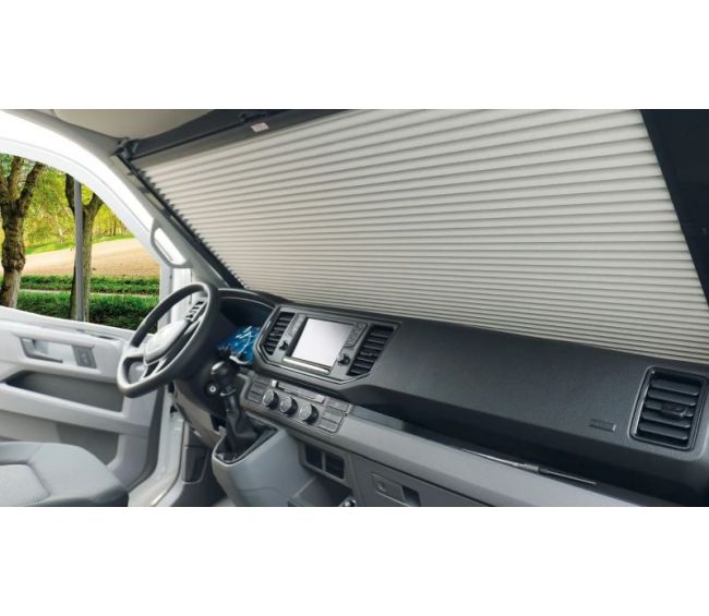 Roleta zaciemniająca REMifront V na przednią szybę VW Crafter od 2017 / MAN TGE od 2019 - Remis