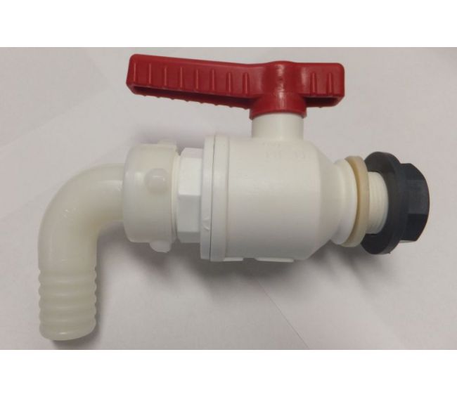 Kranik spustowy do zbiornika na wodę 1/2`` - Zadi