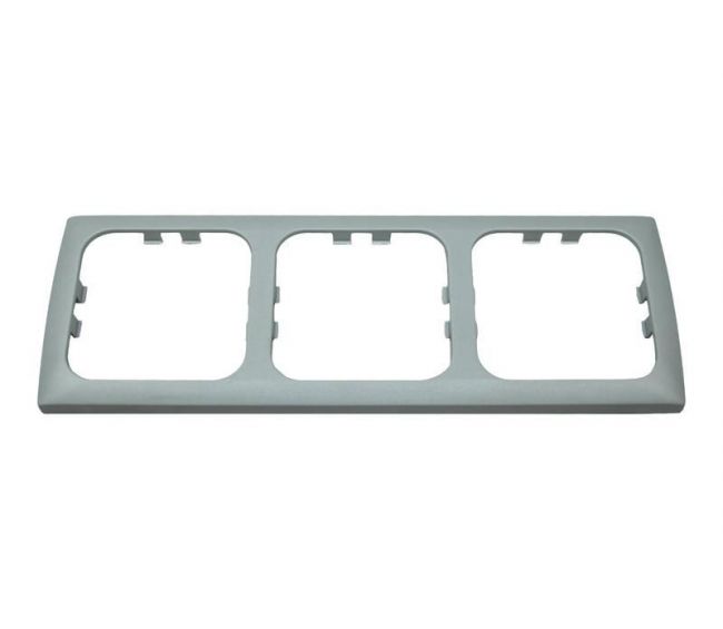 Ramka potrójna do gniazda C-line szara - Haba