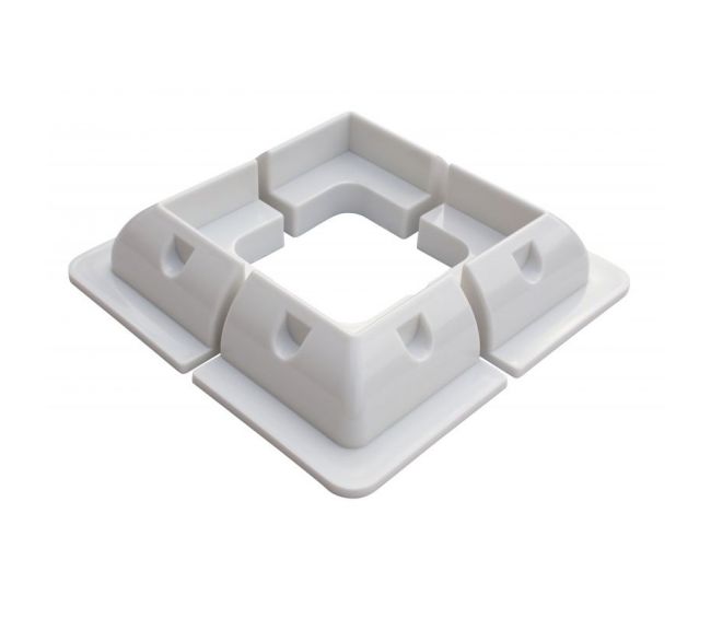 Komplet uchwytów narożnych do paneli