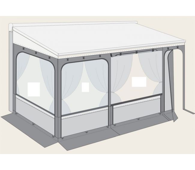 Zabudowa do rolety/markizy Privacy Room F80S/F65L 400 cm VAN S - Fiamma