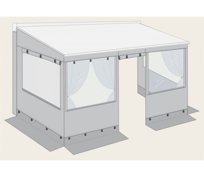 Zabudowa do rolety/markizy CS Light XL 410 cm M - Fiamma