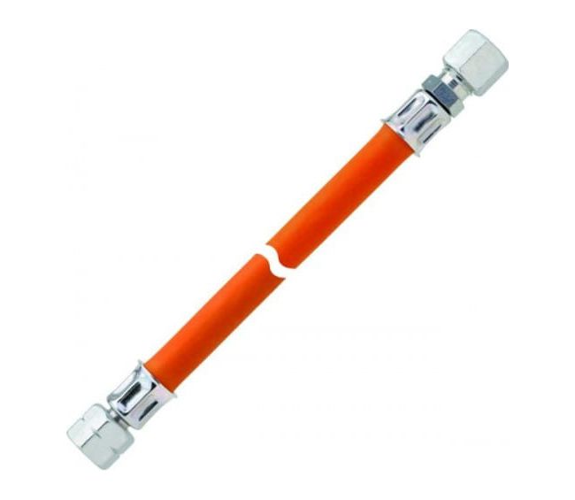 Wąż gazowy 1/4 LH-UEM x RVS 8 x 750 PS 10 bar GOK