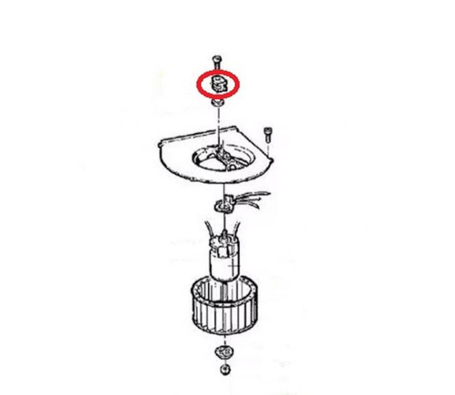 Tłumik wibracji drgań do ogrzewania Trumatic E4000 - Truma