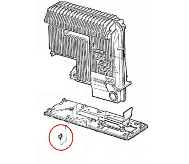 Miniaturowy uchwyt przewodu ogrzewania S5002 - Truma