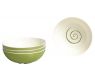 Miski Classic Line Twist 4 szt. 600 ml zielone - Gimex OUTLET