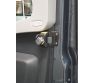 Zamki bezpieczeństwa do kabiny Mercedes Sprinter od 2018 + zabezpieczenie drzwi HEOSystem czarny - HEOSolution