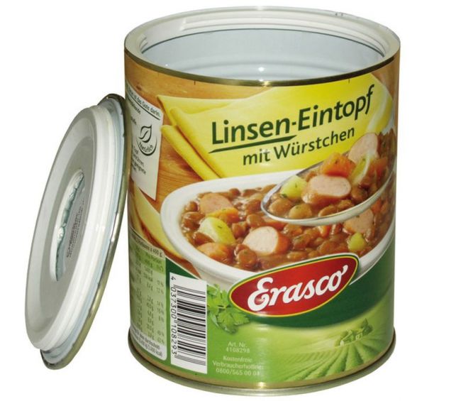 Sejf - schowek puszka Erasco