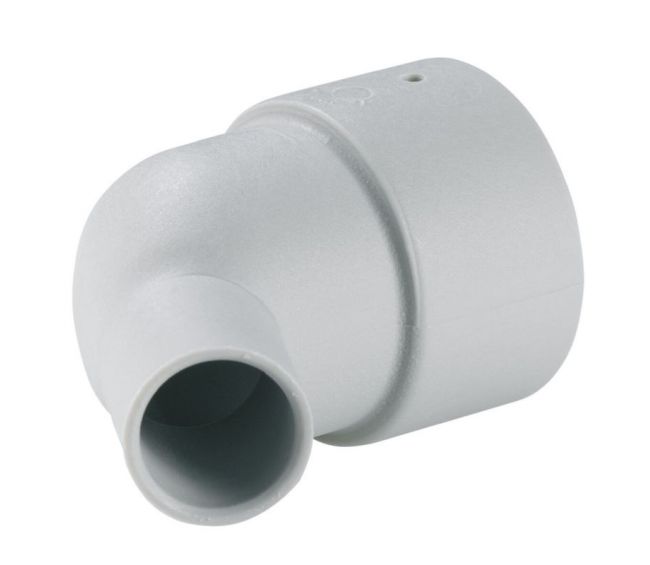 Złącze dysza narożna rury powietrza Ø35 szara - Truma