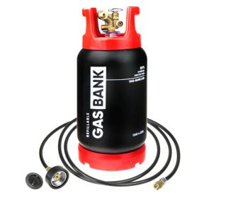 GasBank SLIM DUO 5kg + zestaw do zdalnego tankowania (1.5m) DISH