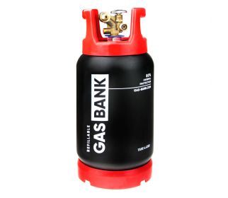 GasBank SLIM DUO 5kg - Kewlarowa Butla Gazowa LPG z zaworem OPD 80%