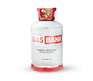 GasBank LS DUO 11 kg - butla z lekkiej stali z zaworem DUO 80% (OPD)