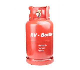 Stalowa butla gazowa 11kg LPG z zaworem 80%