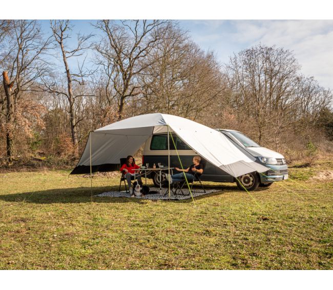 Osłona przeciwsłoneczna szara Mauritius Premium 260 cm - Reimo OUTLET