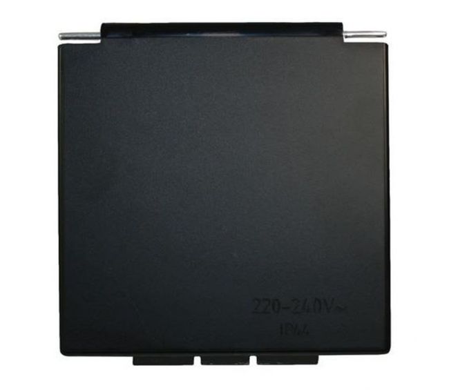 Klapka gniazda zasilającego 230V CEE czarna - Haba