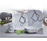 Zestaw obiadowy z melaminy Cuneo 16 cz. - Camp4 OUTLET