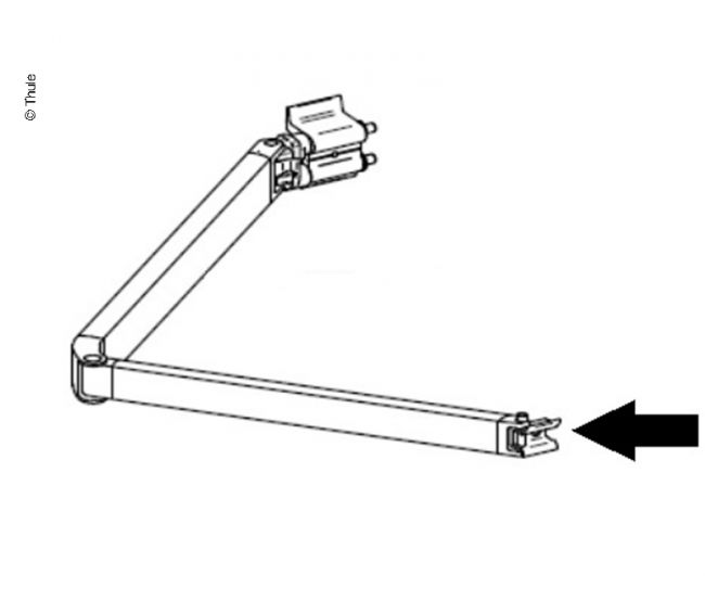 Ramię przegubowe prawe do markiz TO 5102 - Thule