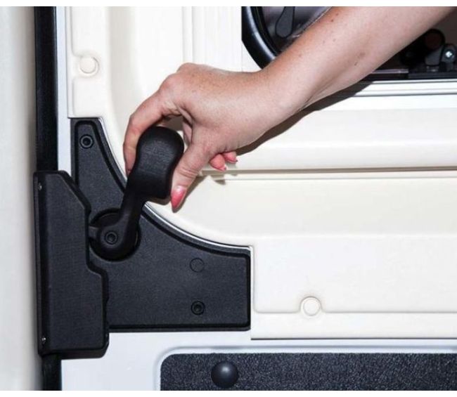Zabezpieczenie wewnętrzne drzwi przesuwnych Fiat Ducato 250/290 od 2006 - HEOSolution