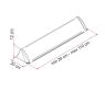 Spoiler okna dachowego 28-110 Spoiler Universal - Fiamma
