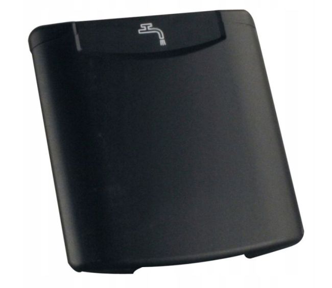 Klapka magnetyczna do przyłącza zewnętrznego wody czarna - Fawo