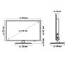 Telewizor Smart TV 21,5" FULL HD - Carbest