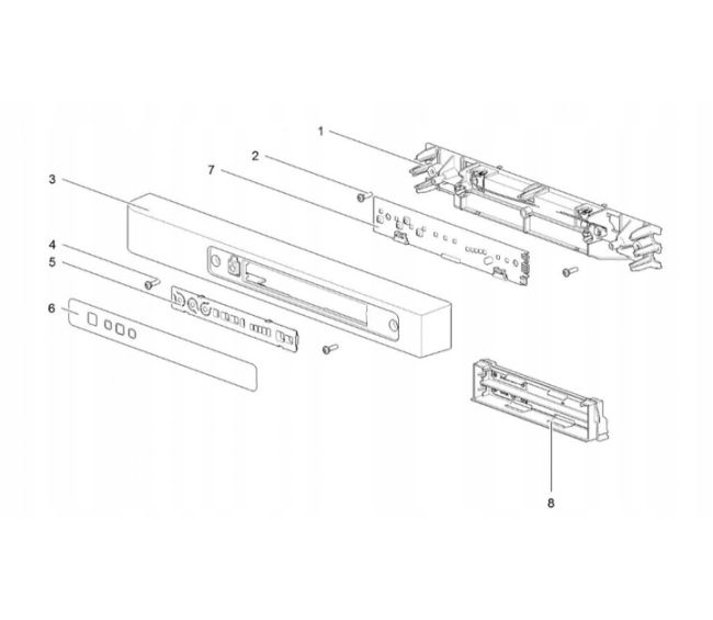 Panel sterowania LED lodówki Thetford N3000 - Thetford