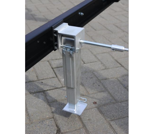 Teleskopowy wspornik korby aluminiowy 290 - 420 mm OUTLET