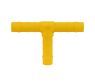Łącznik T do węża 10 mm żółty - zestaw 2 szt.