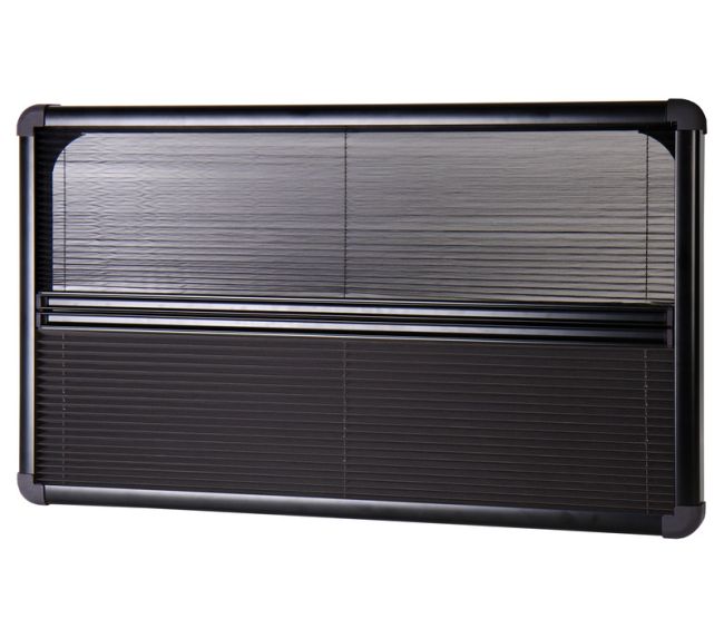 Roleta zaciemniająca RW Style czarna 1228 x 528 mm - Carbest OUTLET