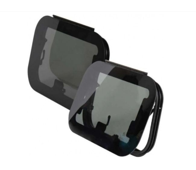 Okno uchylne boczne RW ECO z bezstopniową regulacją 500 x 300 mm  - Carbest OUTLET