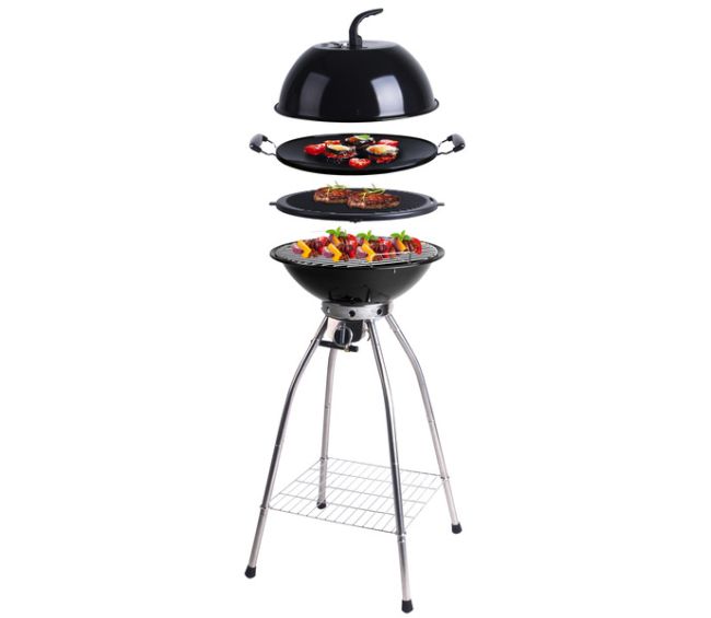 Grill gazowy Woki 50 mbar zestaw 3 w 1 - Camp4 OUTLET