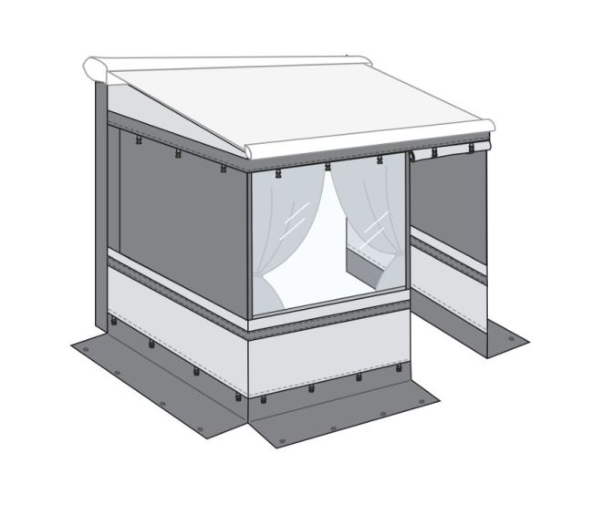 Zabudowa do rolety/markizy Privacy Room CS Light 270 Van - Fiamma OUTLET