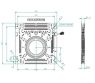 Obrotnica fotela Fiat Ducato Peugeot Boxer Citroen Jumper 2006 prawa - FASP