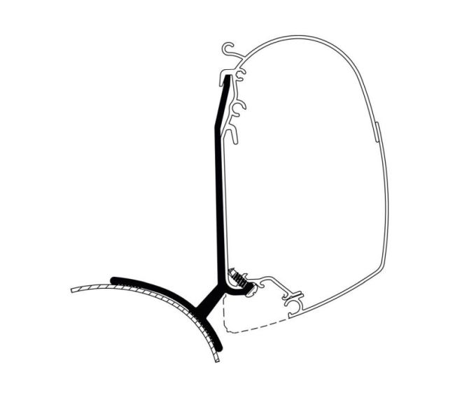 Adapter do markizy ściennej 4900/5200 Trafic/Vivaro/Primastar - Thule OUTLET