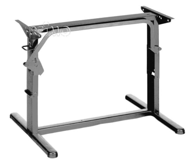 Stelaż stołu z regulacją wysokości i mechanizmem składania max. 75 cm OUTLET
