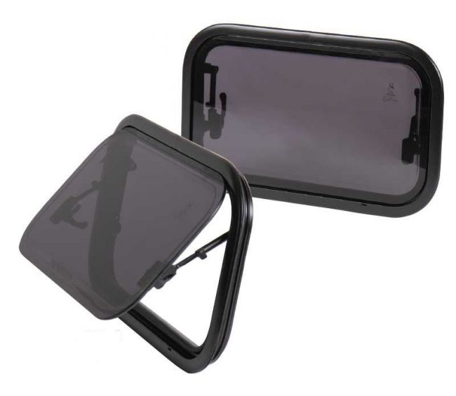 Okno uchylne z szybą akrylową RW Compact 700x400 - Carbest OUTLET