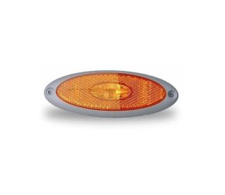 Boczne światło obrysowe z szarą ramką 124 mm - Jokon OUTLET