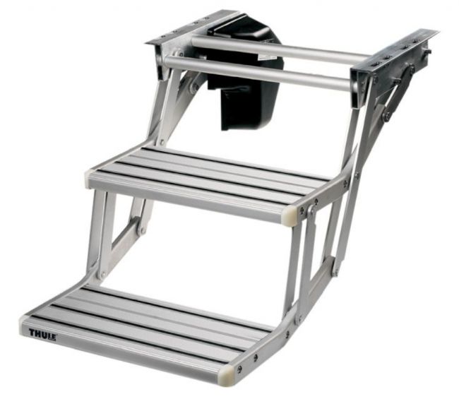 Stopień wejściowy podwójny elektryczny Double Step 12V 500 - Thule OUTLET