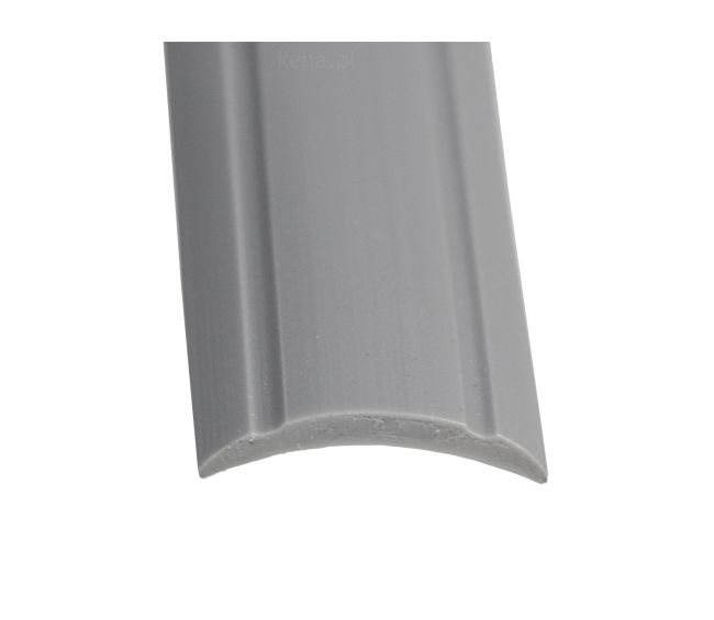 Klin ozdobny listew taśm uszczelka maskująca szerokość 12mm szary 1m