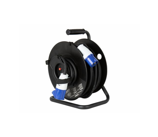 Przedłużacz bęben kablowy CEE H07RN-F 3G2 25 m - Carbest