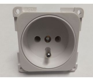 Gniazdo Schuko 250V/10-16A białe - Fawo