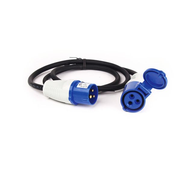 Przedłużacz, adapter Adaptor Schuko/CEE 1,5 m (3x2,5 mm2) - Carbest