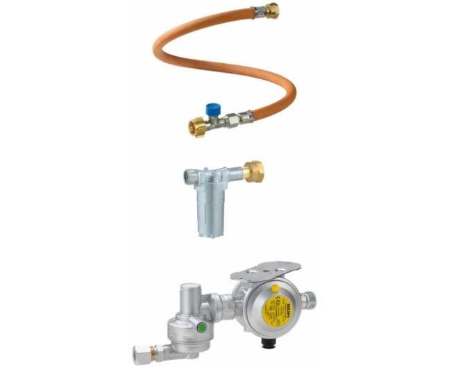 Caramatic Drive One zestaw jednobutlowy bezpieczny system gazowy - Gok