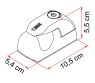 Zabezpieczenie do drzwi Kit Security Lock - Fiamma