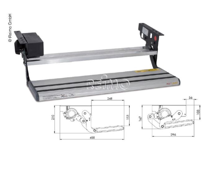 Elektryczny stopień 12 V 50 cm (nośność 200 kg) - Lippert OUTLET
