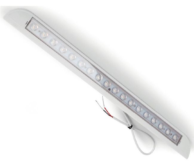 Lampa zewnętrzna oświetlenie LED 480 mm IP67 biała - Carbest